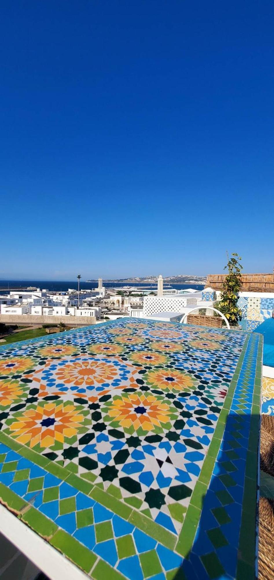 Riad Villa With Mediterranean Sea Views Of Spain And Gibraltar Ταγγέρη Εξωτερικό φωτογραφία