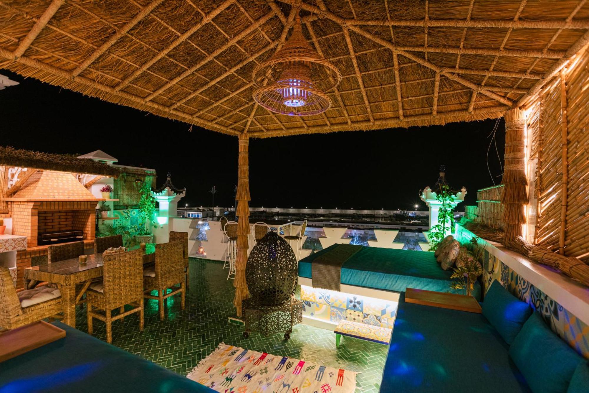 Riad Villa With Mediterranean Sea Views Of Spain And Gibraltar Ταγγέρη Εξωτερικό φωτογραφία