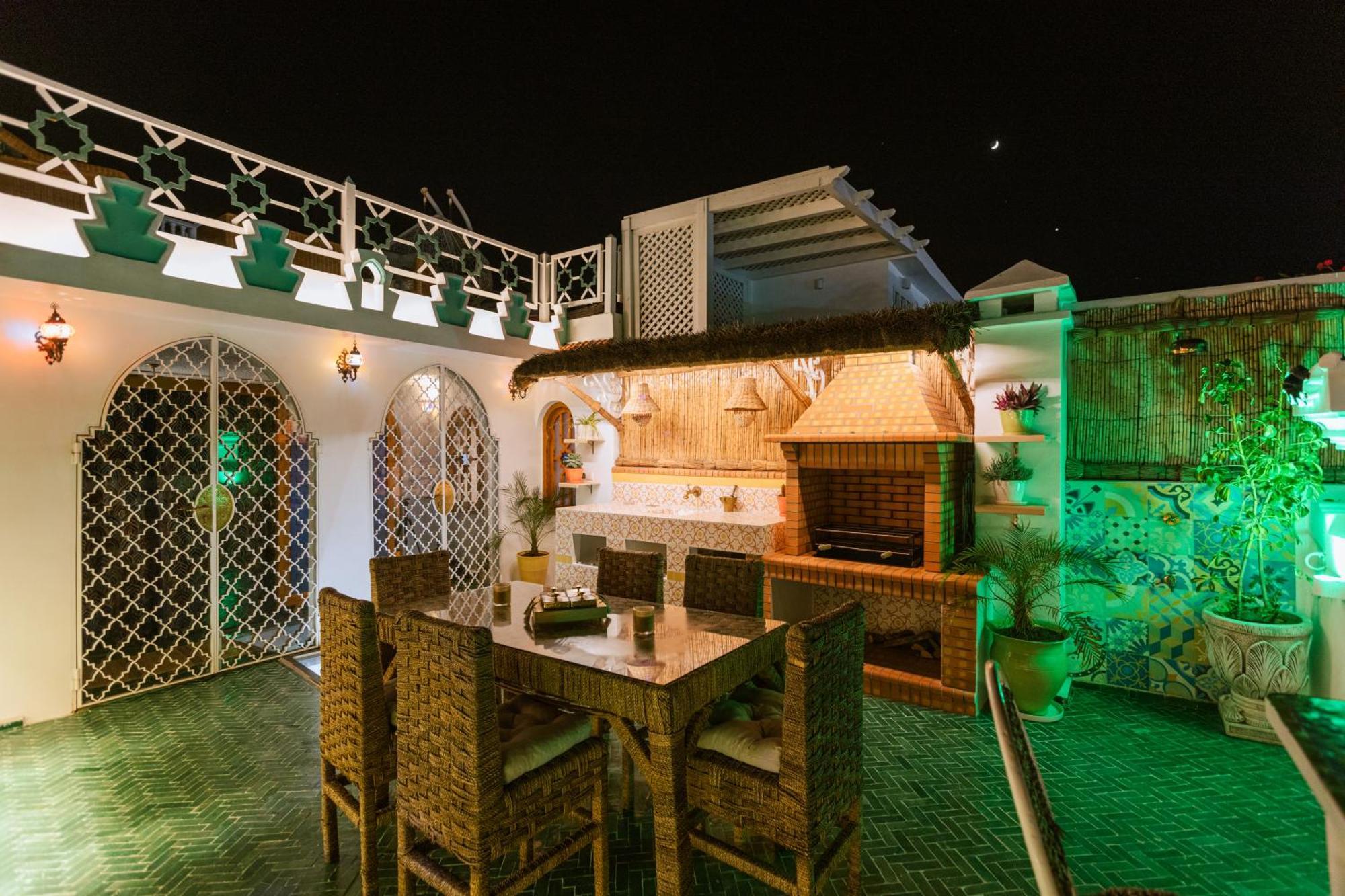 Riad Villa With Mediterranean Sea Views Of Spain And Gibraltar Ταγγέρη Εξωτερικό φωτογραφία