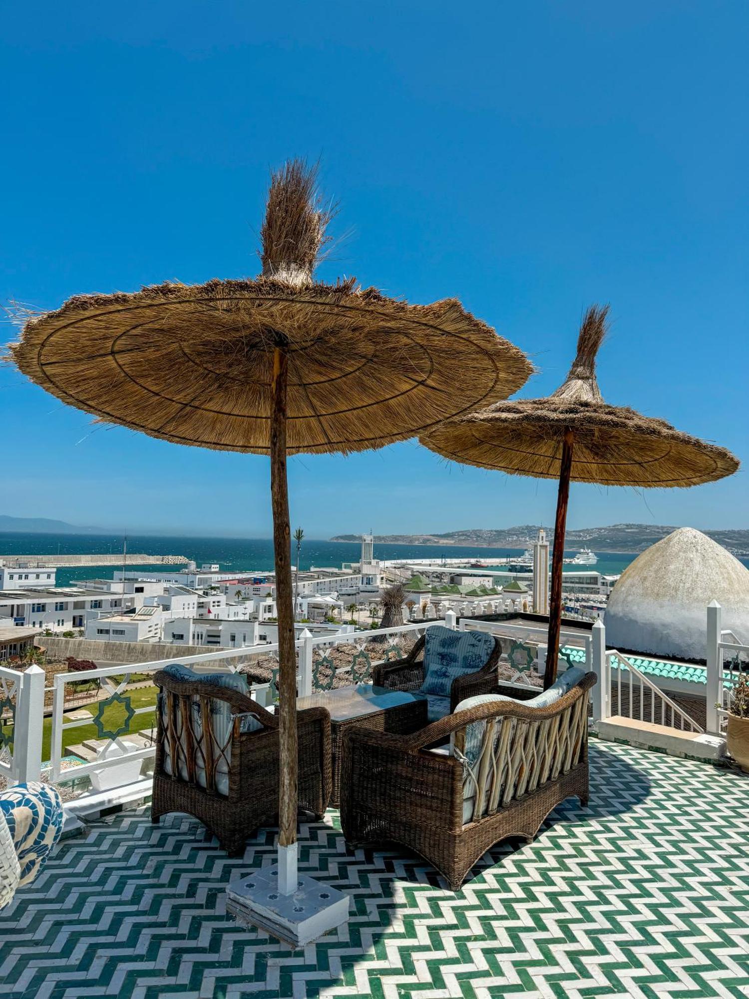Riad Villa With Mediterranean Sea Views Of Spain And Gibraltar Ταγγέρη Εξωτερικό φωτογραφία
